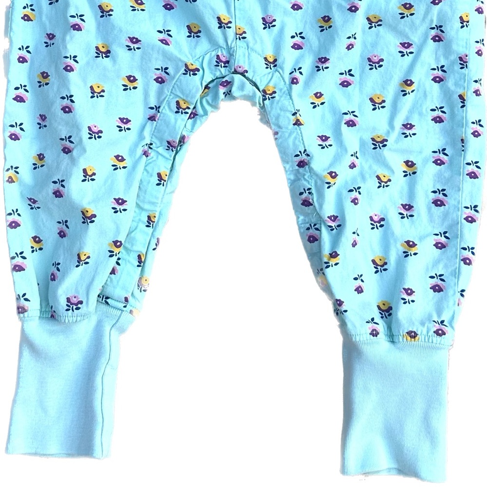 HANNA ANDERSSON floral jumpsuit size 85/2T - Picture 2 of 6